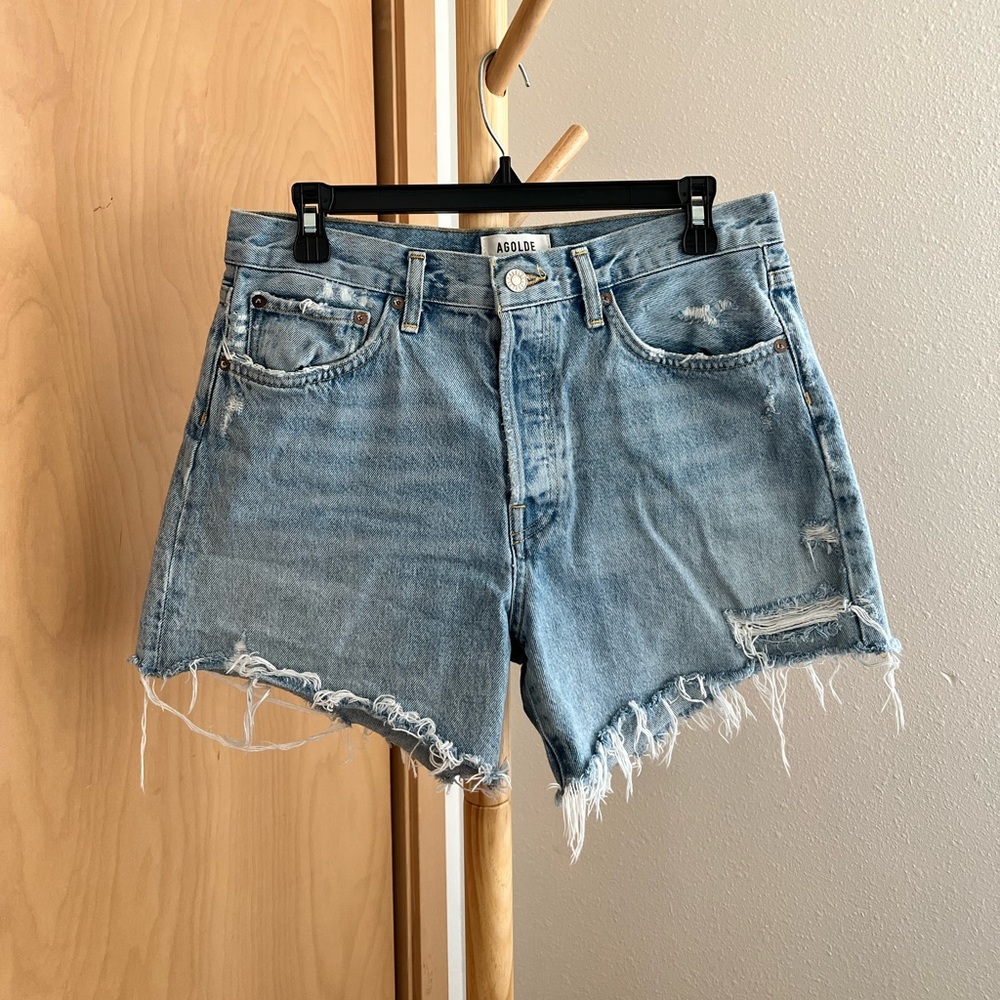 Agolde Parker Long Shorts